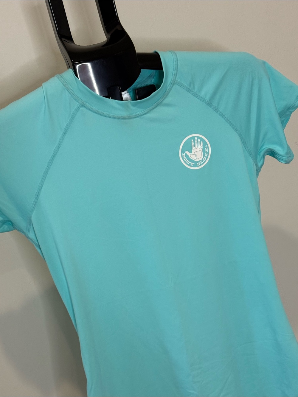 Body Glove Women’s Aqua Blue Rash Guard Swim Surf Top Size S Like New - Picture 3 of 7